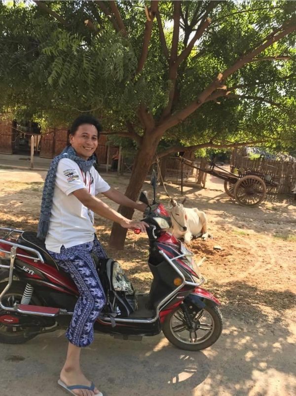 ミャンマー・ヤンゴン「11月ヤンゴン、バガン、ゴールデンロック:ミャンマー」の写真：2016.11.27

廃墟となった寺院...