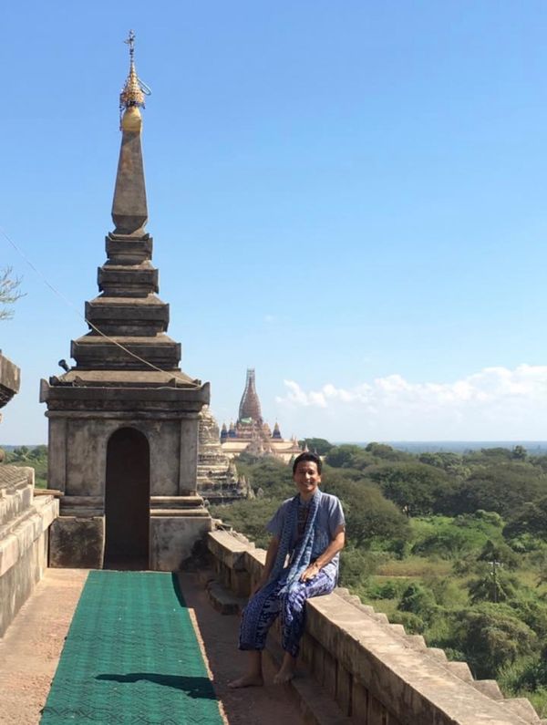 ミャンマー・ヤンゴン「11月ヤンゴン、バガン、ゴールデンロック:ミャンマー」の写真：2016.11.26
中国人のドリーさん...