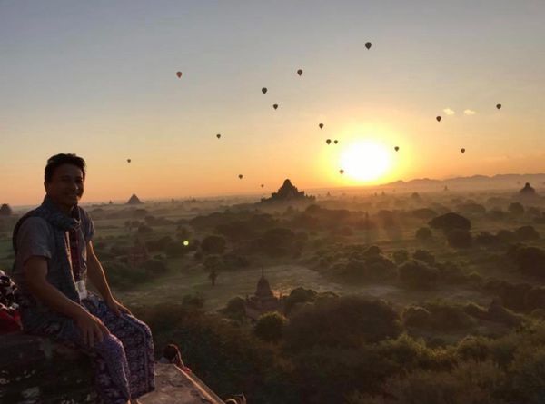 ミャンマー・ヤンゴン「11月ヤンゴン、バガン、ゴールデンロック:ミャンマー」の写真：2016.11.27
朝晩はめちゃくちゃ...