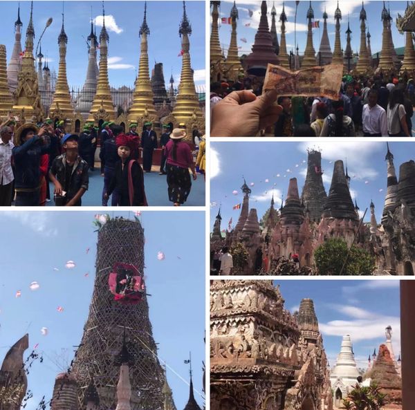 ミャンマー・ヤンゴン「3月:2度目のバガン、インレー湖、カックー、ヤンゴン:ミャンマー」の写真：2017.03.13
ニャンシュエーから...