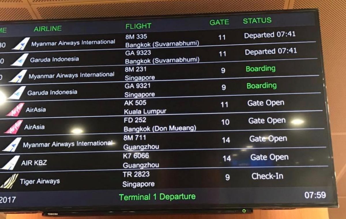 2017.03.17
お！ヤンゴンを走る大阪市営バスは満席です。

タクシ...