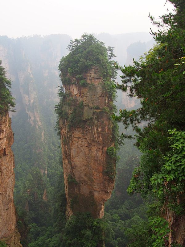 中国・張家界「中国湖南省 ミラクル奇観の武陵源」の写真：武陵源景区は、総面積260km2にも及ぶ...