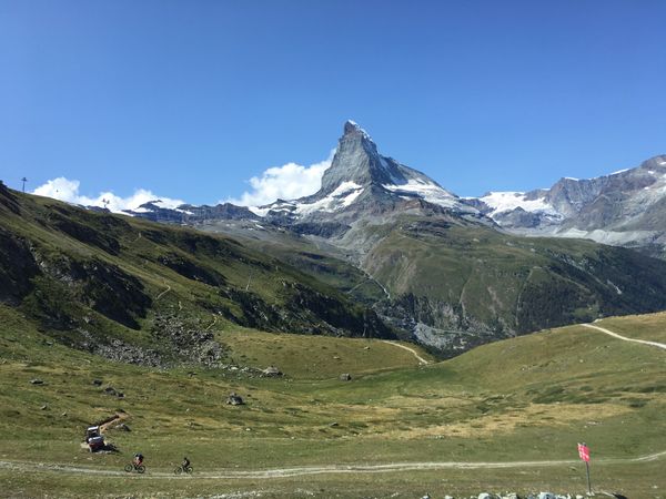 スイス・ツェルマット「スイス ツェルマット 家族旅行」の写真