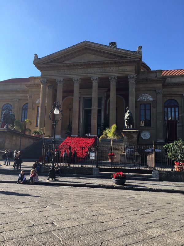 イタリア・パレルモ「クルーズ船 MSC Splendida 家族旅行」の写真