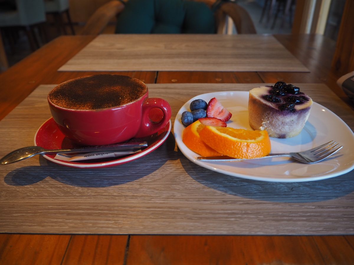 1枚目はジョージタウンというゴールドコーストの商店街のthe  coffe...