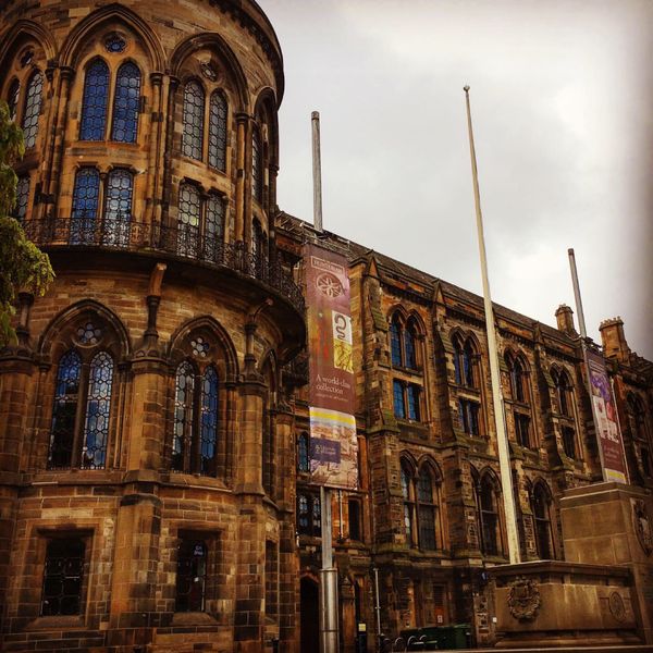 イギリス(英国)・グラスゴー「グラスゴー」の写真：グラスゴー大学周辺を散策。