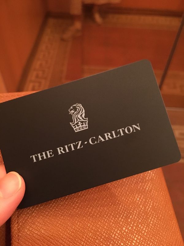 シンガポール「シンガポール」の写真：リッツ・カールトンに宿泊