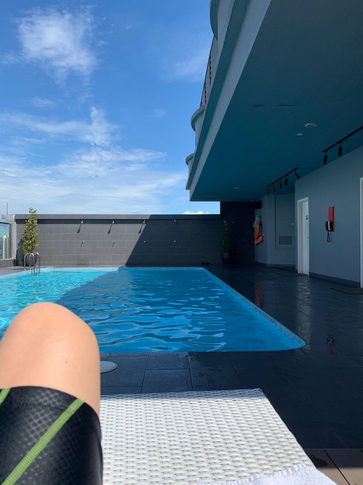 クアラルンプール　ホテルからの景色
暖かい冬でした