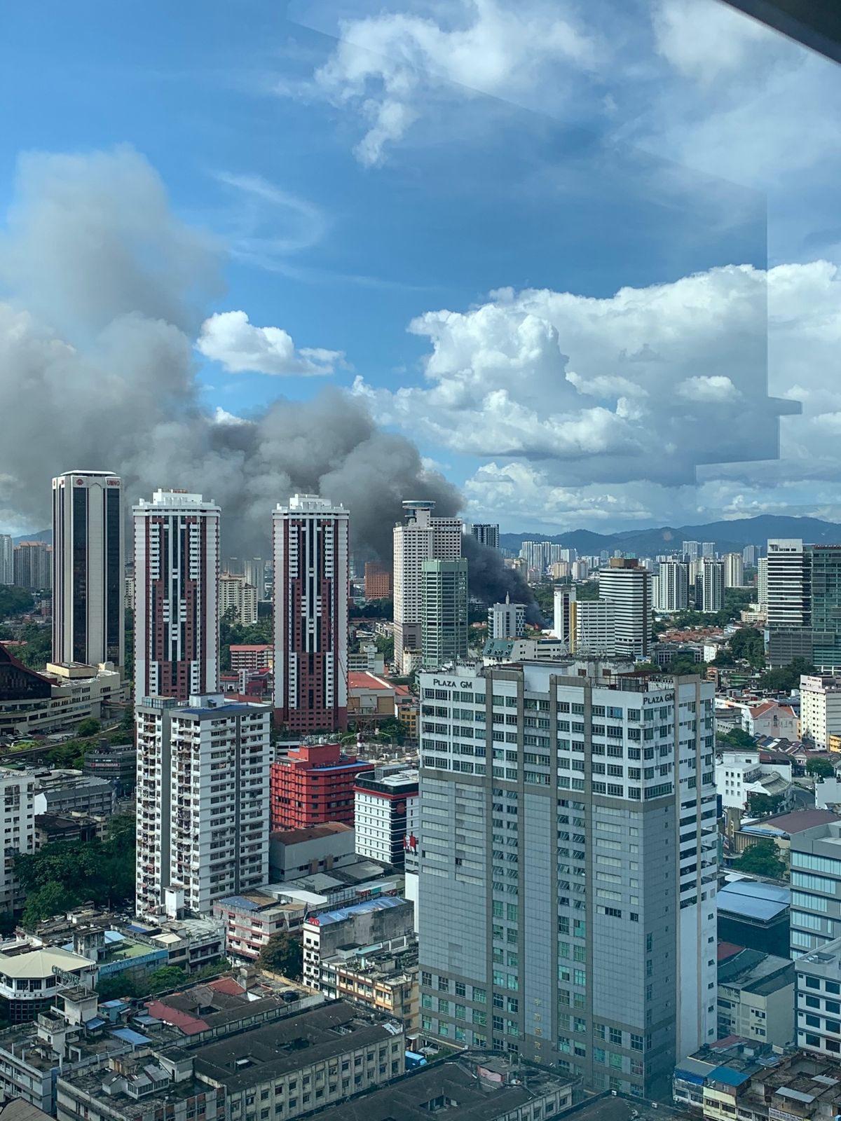 クアラルンプール　ホテルからの景色
暖かい冬でした