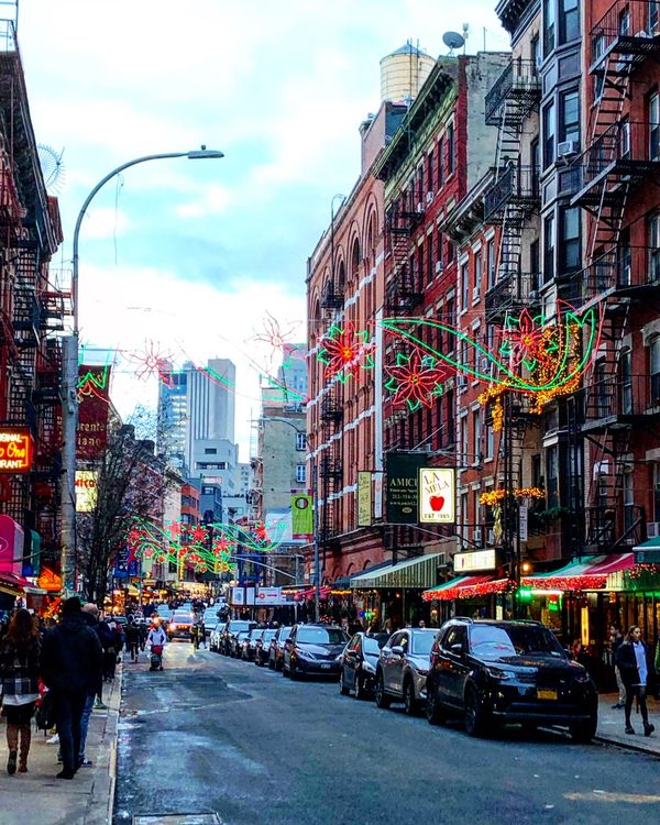 アメリカ(米国)・ニューヨーク「アメリカ・ニューヨーク」の写真：これはマンハッタン南部の方かな🙂
