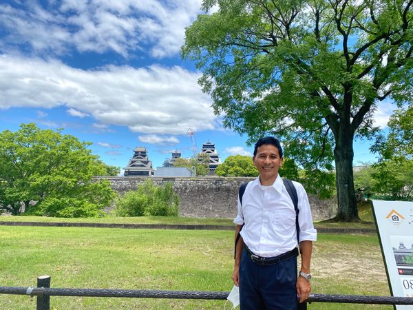 日本「6月:熊本城再開:特別観覧橋」の写真：2020.06.01
大地震から4年まだ...