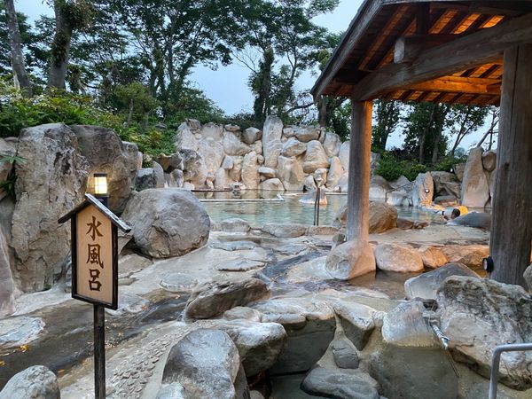 日本「6月:熊本城再開:特別観覧橋」の写真：2020.06.06
熊本植木温泉街
荒...