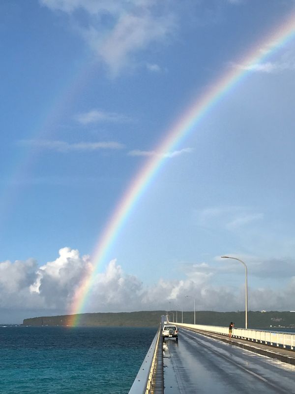 日本・宮古島「宮古島」の写真：朝日チャレンジ💪惨敗後のご褒美😍🌈