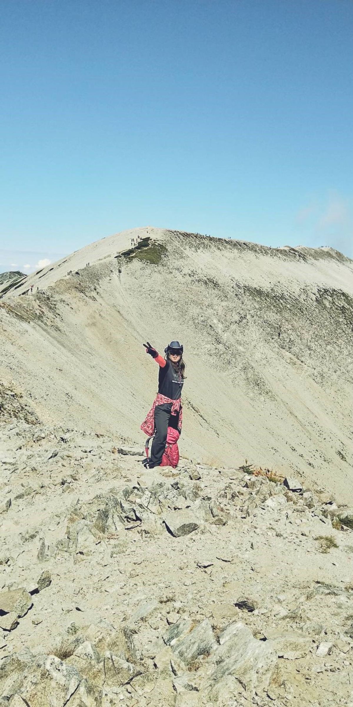 別山は諦めて真砂岳へ