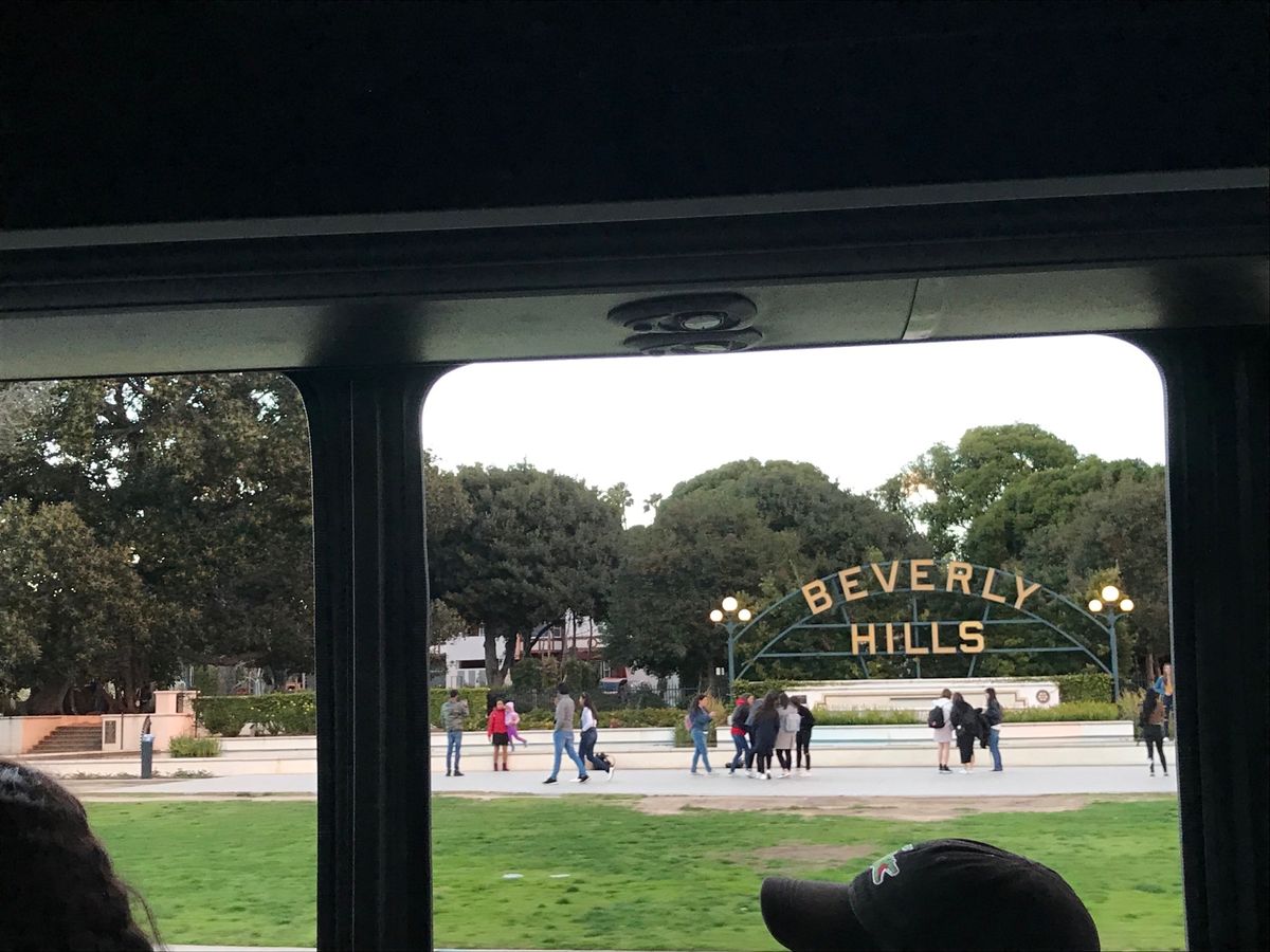 ハリウッドの街並みをツアーでしました。
とっても楽しかったです。