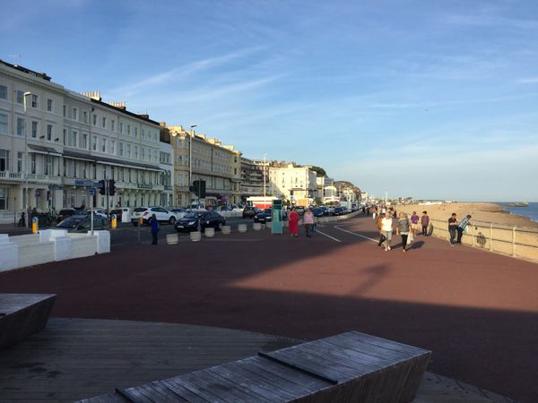 イギリス(英国)「Hastings」の写真：from London by train.