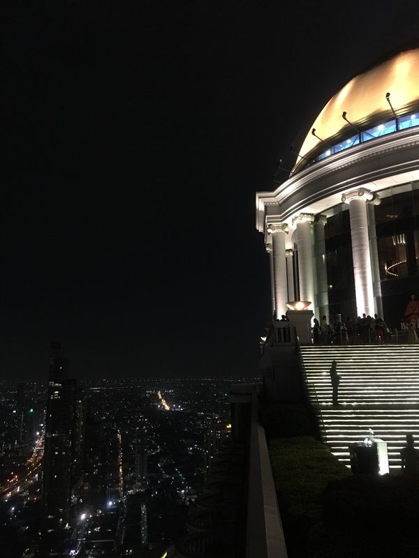 タイ「バンコクのルーフトップバー」の写真