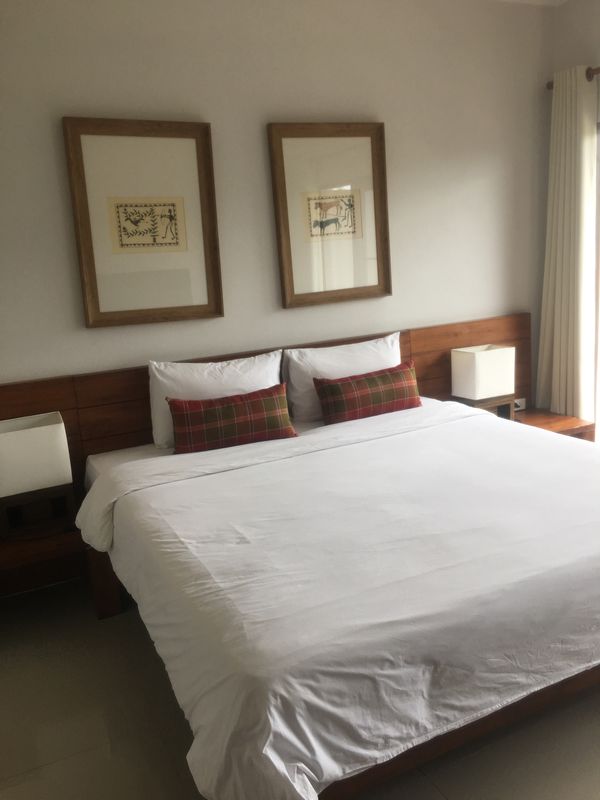 タイ・バンコク「東洋のスイス？パーイやタイ周遊」の写真：パーイの宿
山好きなので、朝起きてこの景...