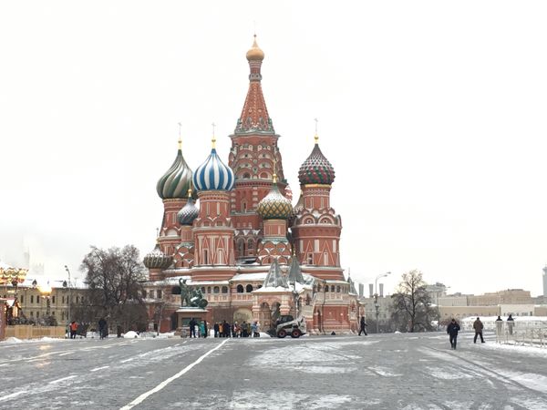 ロシア連邦・モスクワ「冬のロシア旅行」の写真