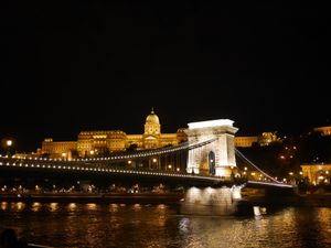 ドナウ川ナイトクルーズ⛴
ライトアップされた国会議事堂とくさり橋🌉
ディナ...