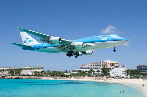 サンマルタン (オランダ領)・マホビーチ「1st航空ファンの聖地　セントマーチン1人旅」の写真