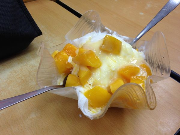 台湾・台北「台湾旅行」の写真：食べた