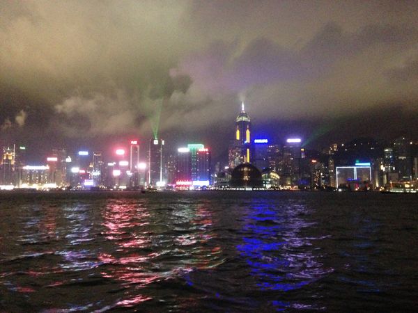 香港・香港「CXジャンボで香港」の写真：夜のやつ