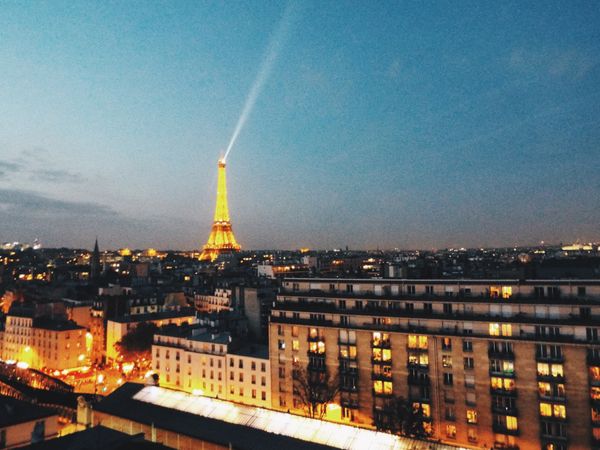 フランス・パリ「初海外 ひとり旅 フランス」の写真：アパルトマンからの景色