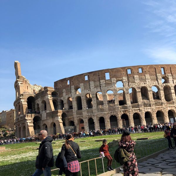 イタリア・ローマ「イタリア・ローマ/Rome Italy」の写真：2日目はコロッセオからスタート！
観客で...