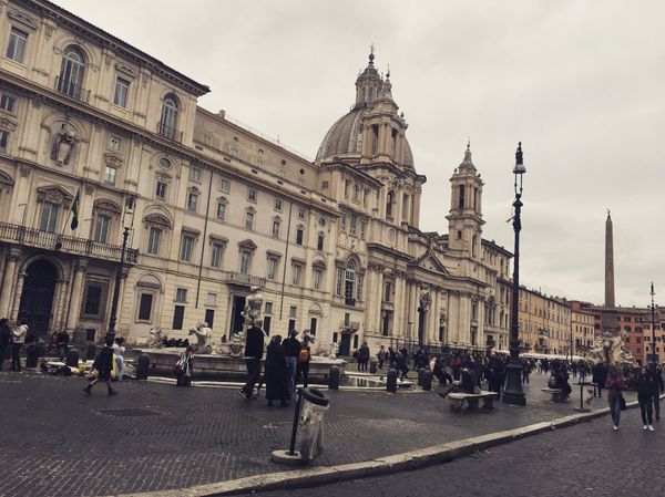 イタリア・ローマ「イタリア・ローマ/Rome Italy」の写真：丁度カーニバルの季節だったようで、街には...