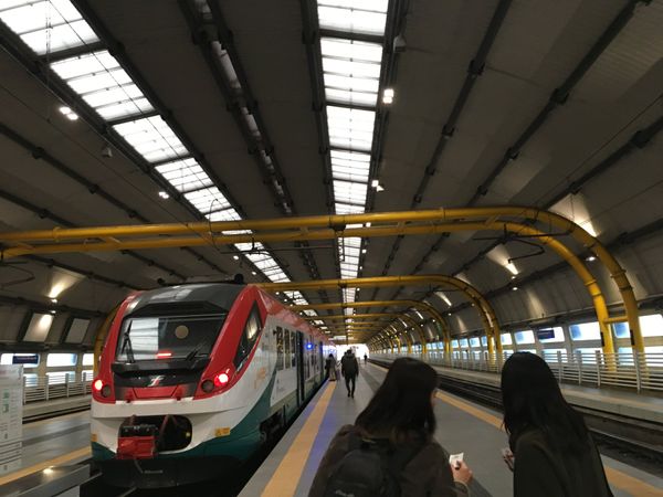 イタリア・ローマ「イタリア・ローマ/Rome Italy」の写真：フィウミチーノ空港に到着し、レオナルド・...