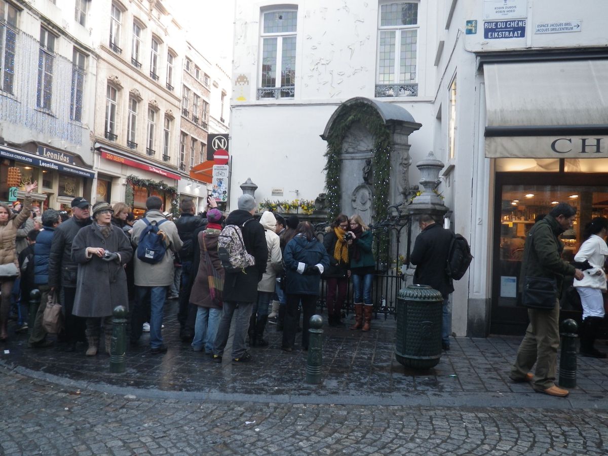 《ブリュッセル》
成田→パリはエアバスA380で/到着は大晦日/あの有名...