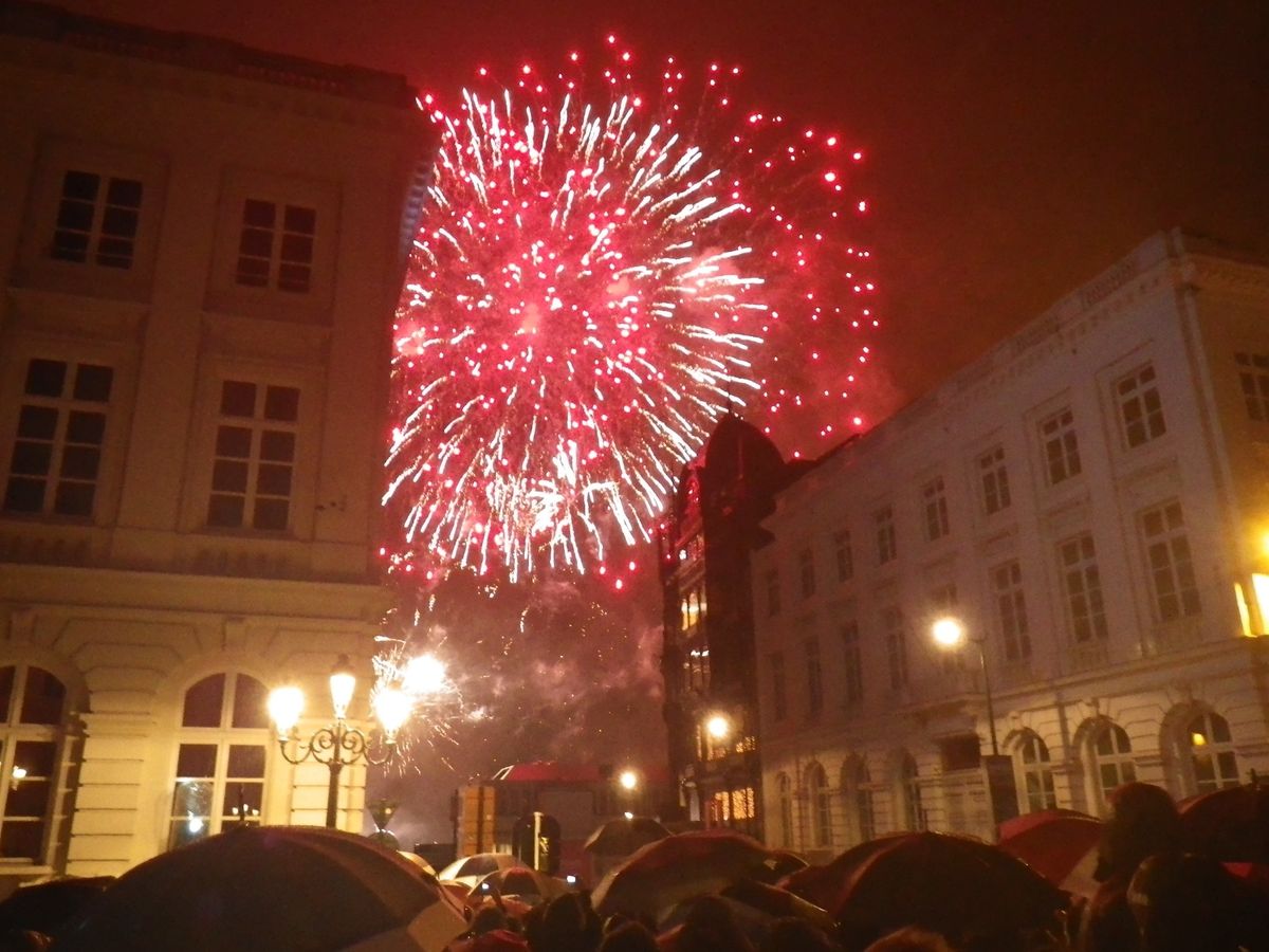 《ブリュッセル》
成田→パリはエアバスA380で/到着は大晦日/あの有名...