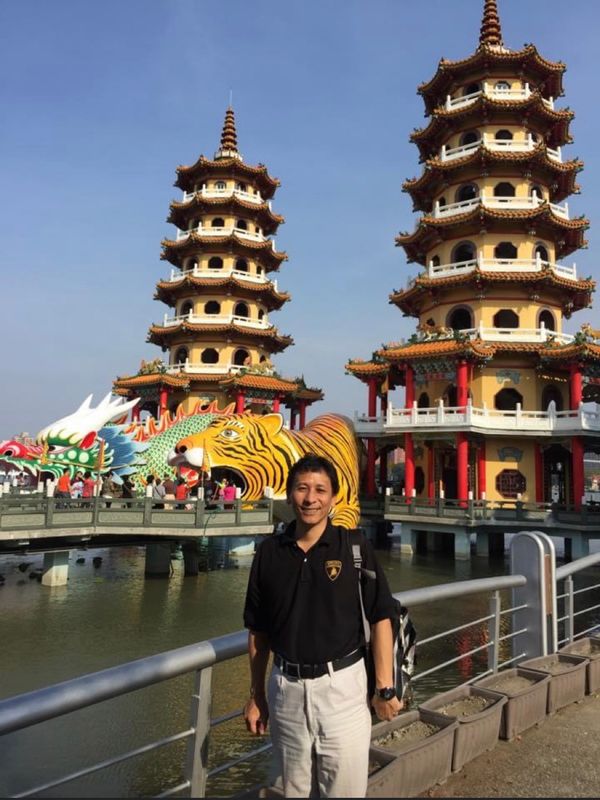 台湾・台北「12月:台湾新幹線の旅」の写真：2014.12.07
結局、蓮池を歩いて...