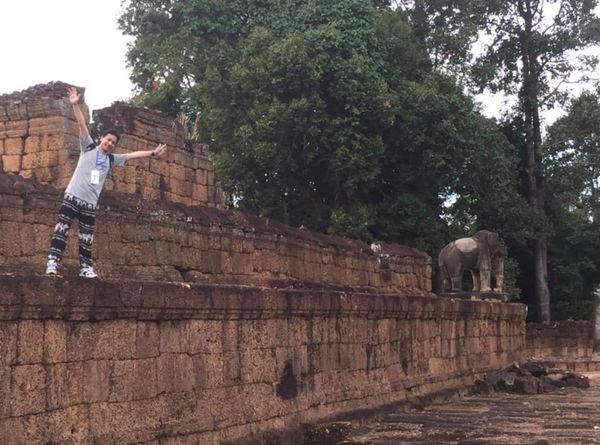 カンボジア・アンコールワット「11月アンコールワット:シュリムアップ」の写真：2014.11.21

似たよう遺跡ばか...