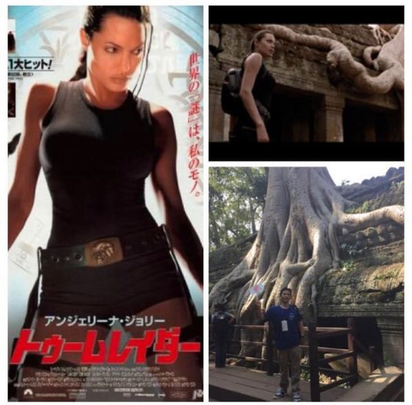 カンボジア・アンコールワット「11月アンコールワット:シュリムアップ」の写真：2014.11.21
トゥームレイダーの...