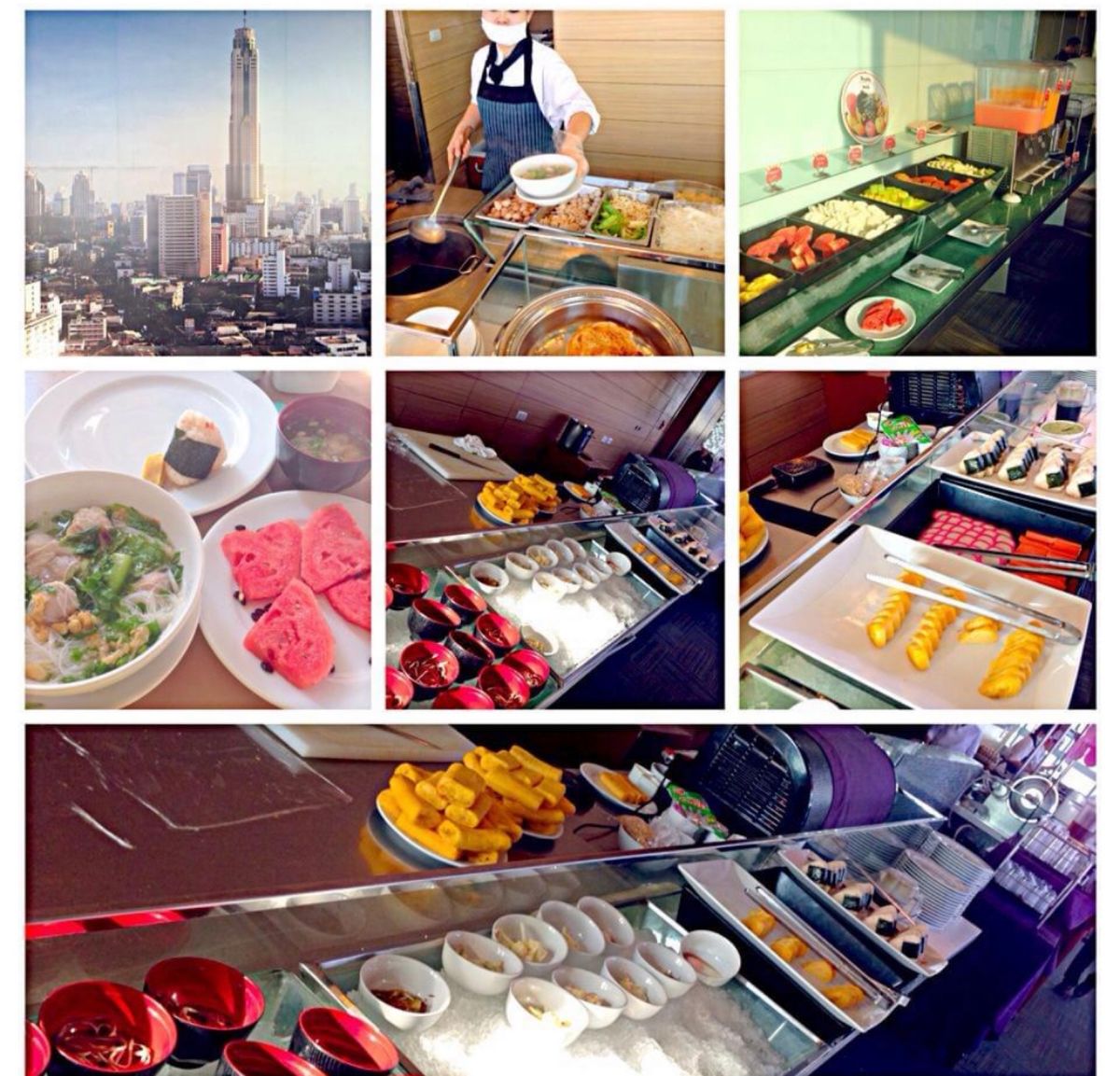 2013.12.08
バイヨークスカイホテル82階建
一泊一部屋7200円...