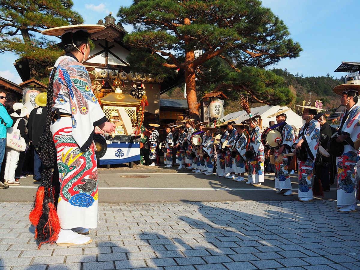 春の山王祭  岐阜県高山市
高山祭は日本三大曳山祭の一つで、春と秋の年2回...