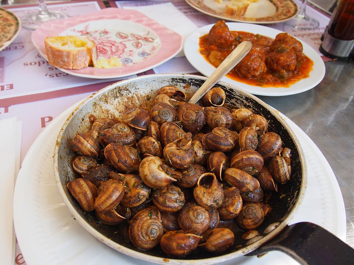 バルセロナでの食事
スペイン料理はほんとに大好き。
旅行中に、じゃなかった...