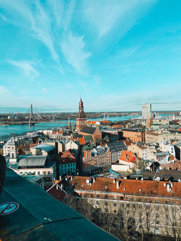 ラトビア「2020ヨーロッパたび」の写真：とにかく美しいまち