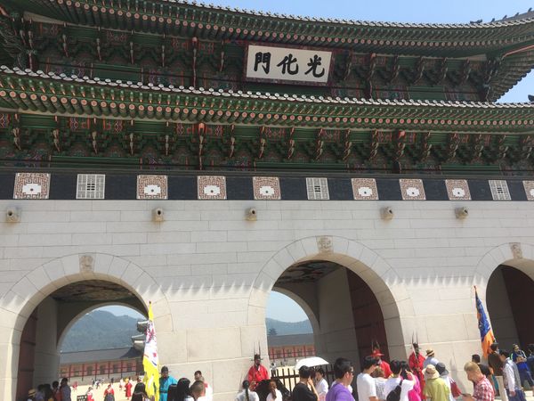 大韓民国 (韓国)・明洞「韓国」の写真：景福宮