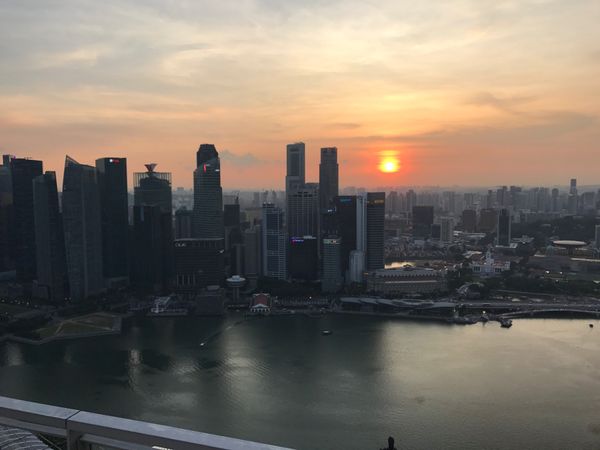 シンガポール「マリーナベイサンズ」の写真：ベタだけど、とりあえず一度行ってみても良...