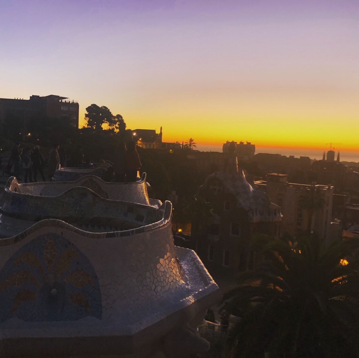 2019年スペイン芸術の旅  5日目
日の出8:13くらい。サグラダフ...