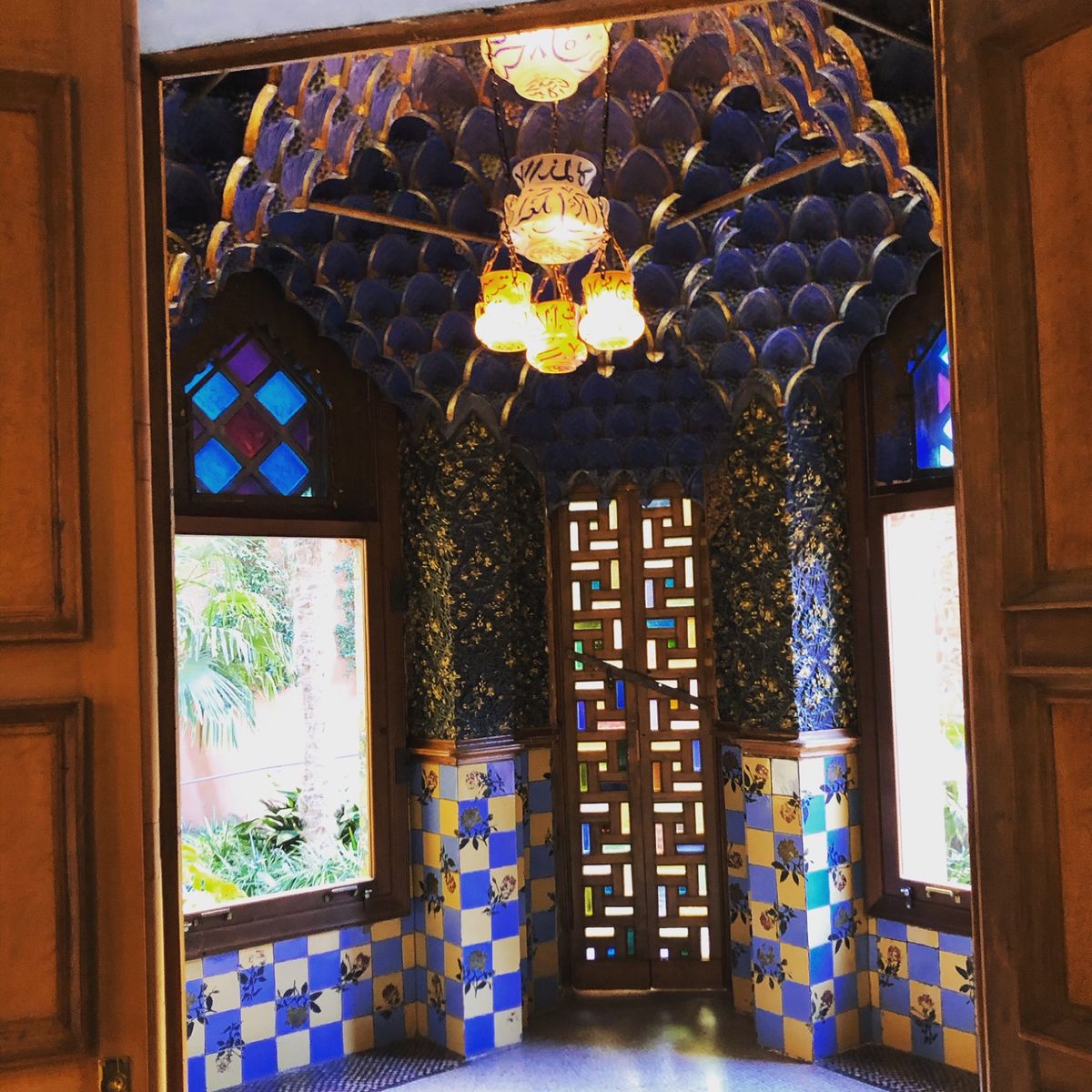 2019年スペイン芸術の旅　3日目
カサ・ビセンス。ガウディ初期の作...