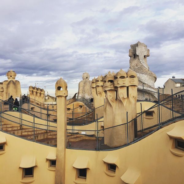 スペイン・バルセロナ「2019年芸術の旅」の写真：2019年スペイン芸術の旅。1日目。
カ...