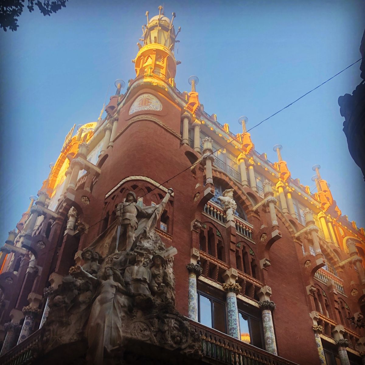 2019年スペイン芸術の旅　2日目。
モンタネール建築でいちばん好き...