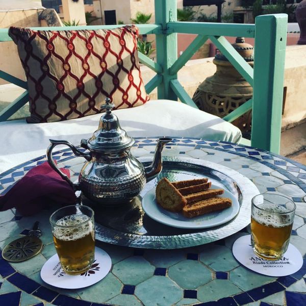 モロッコ・マラケシュ「2016年芸術の旅②」の写真：2016モロッコ🇲🇦マラケシュ。
リヤド...