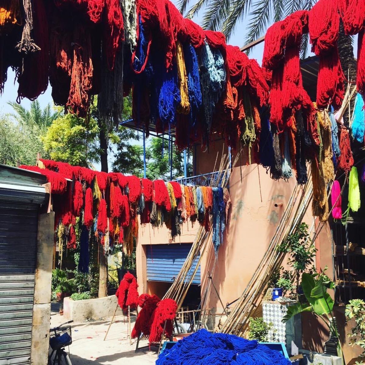 2016モロッコ🇲🇦マラケシュ
色のある場所が大好き。染色のスーク探してた...