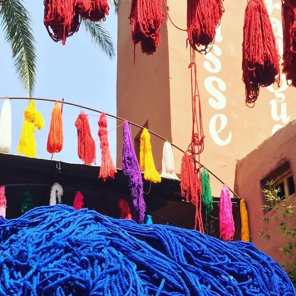 モロッコ・マラケシュ「2016年芸術の旅②」の写真：2016モロッコ🇲🇦マラケシュ
色のある...