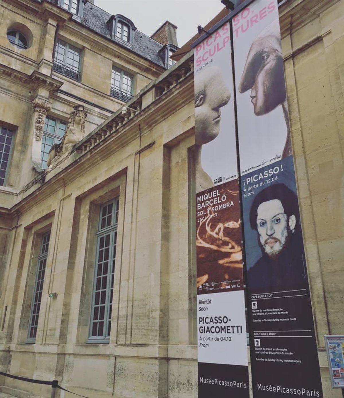 2016年フランス🇫🇷パリ
ピカソ美術館。以前来た時はリニューアル工事中で...